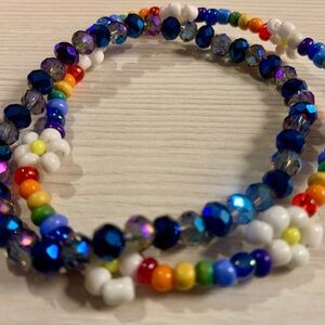 Colorful Beaded Bracelet Set
